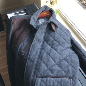Vince Camino Quilted Wool Jacket